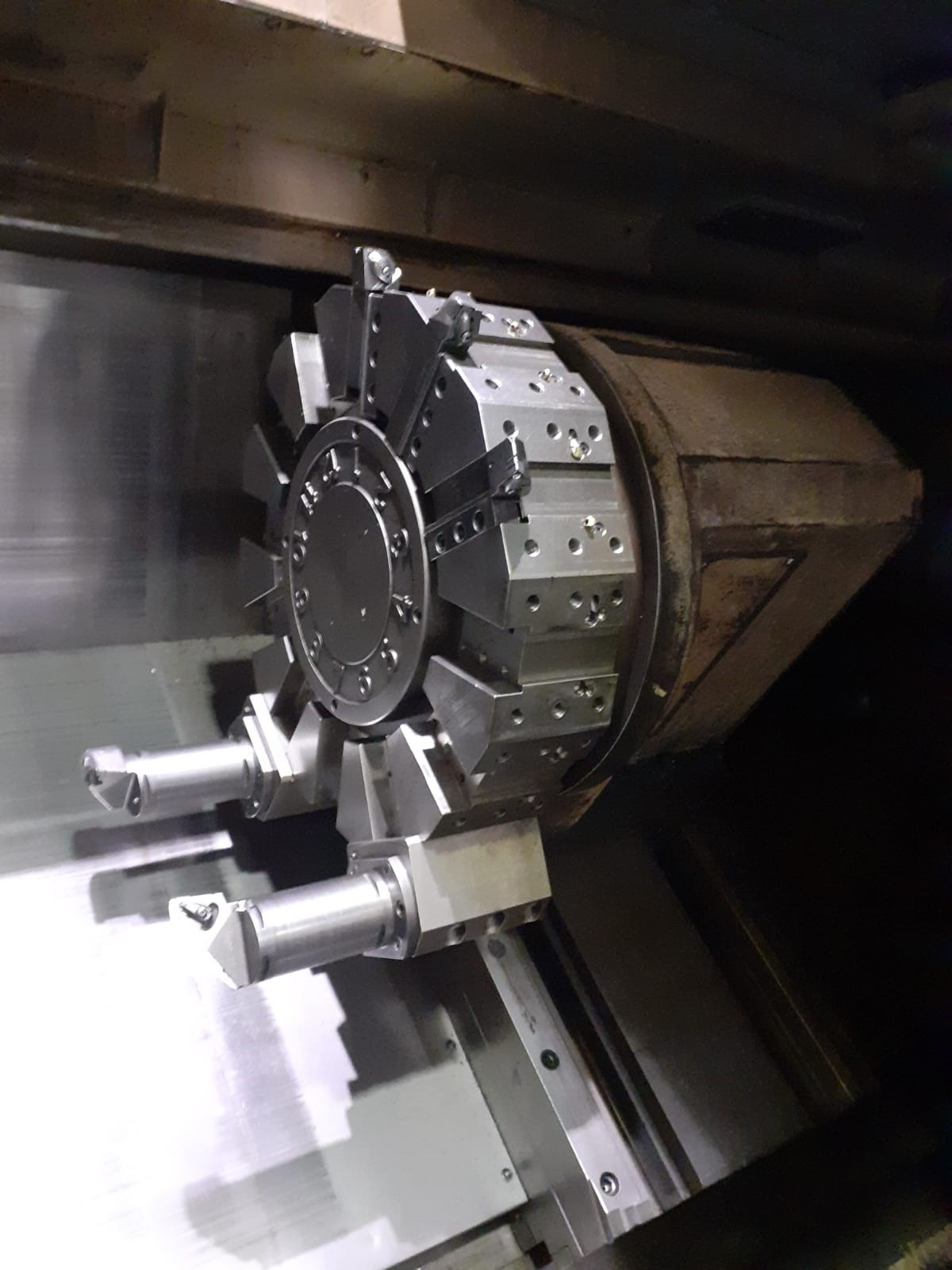 SOLD - 2006 Doosan Puma 600 CNC Lathe - Image 9