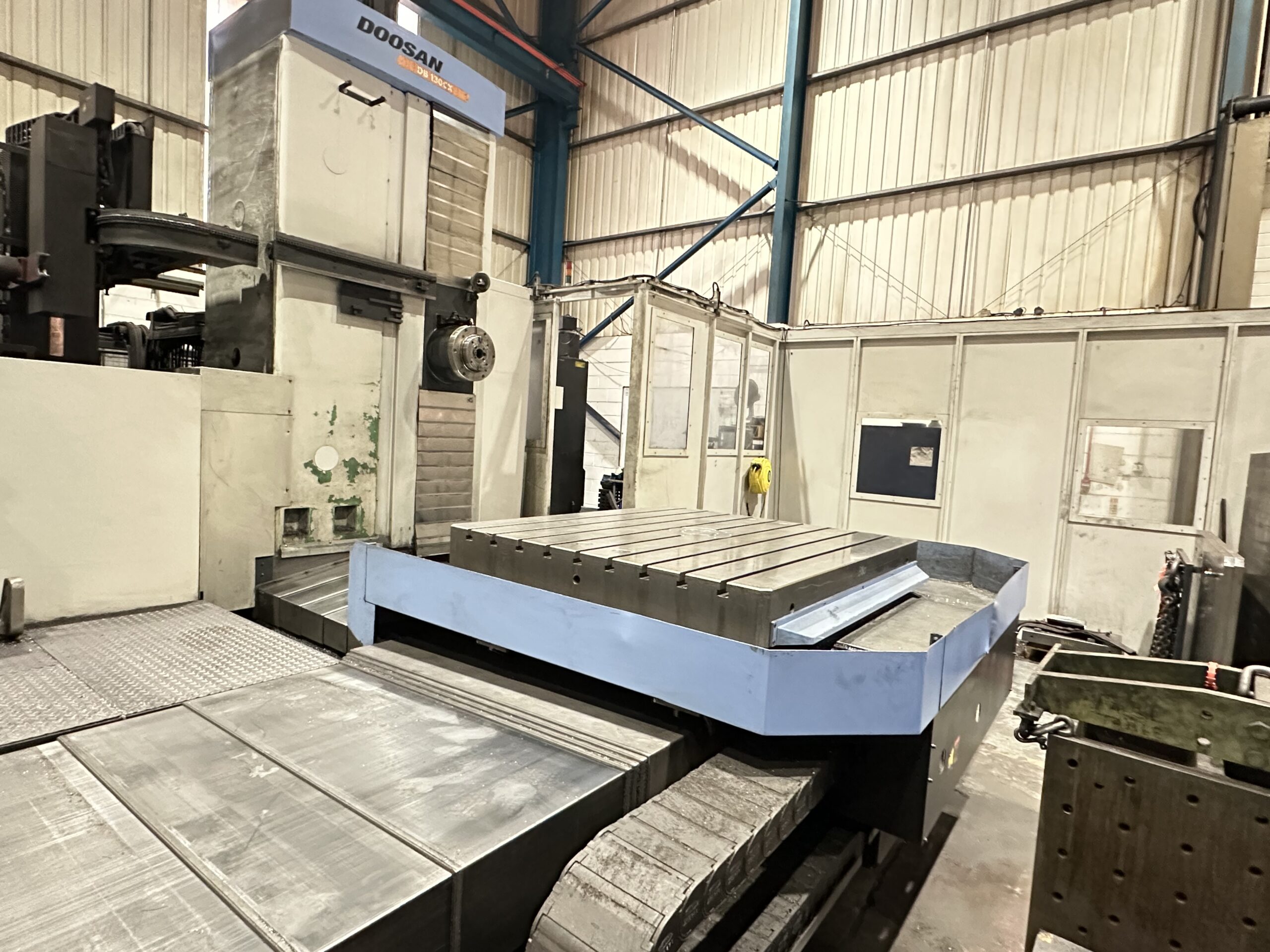 SOLD 2008 Doosan DB-130CX Table Type CNC Horizontal Boring Machine - Image 6