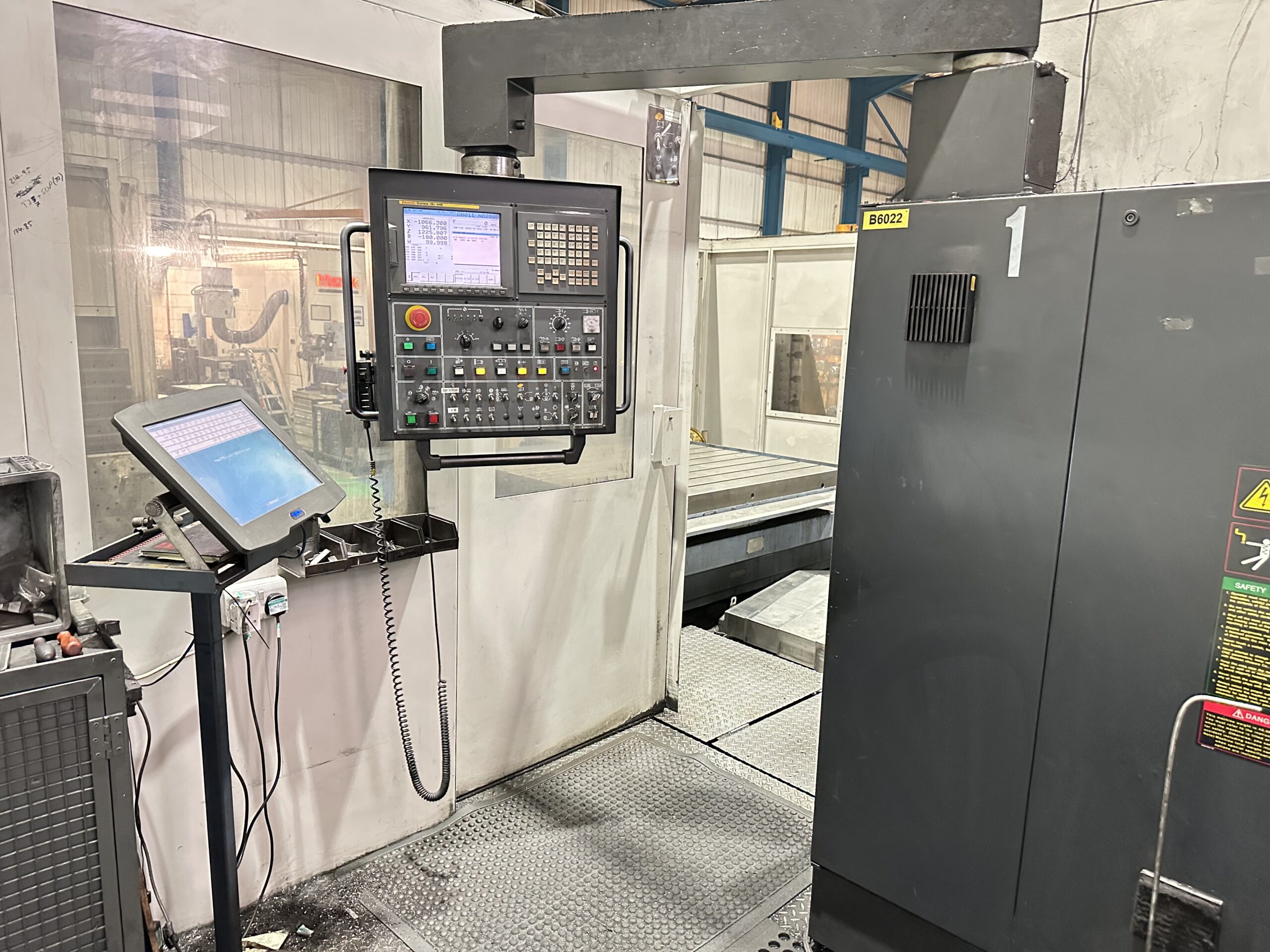 SOLD 2008 Doosan DB-130CX Table Type CNC Horizontal Boring Machine - Image 15