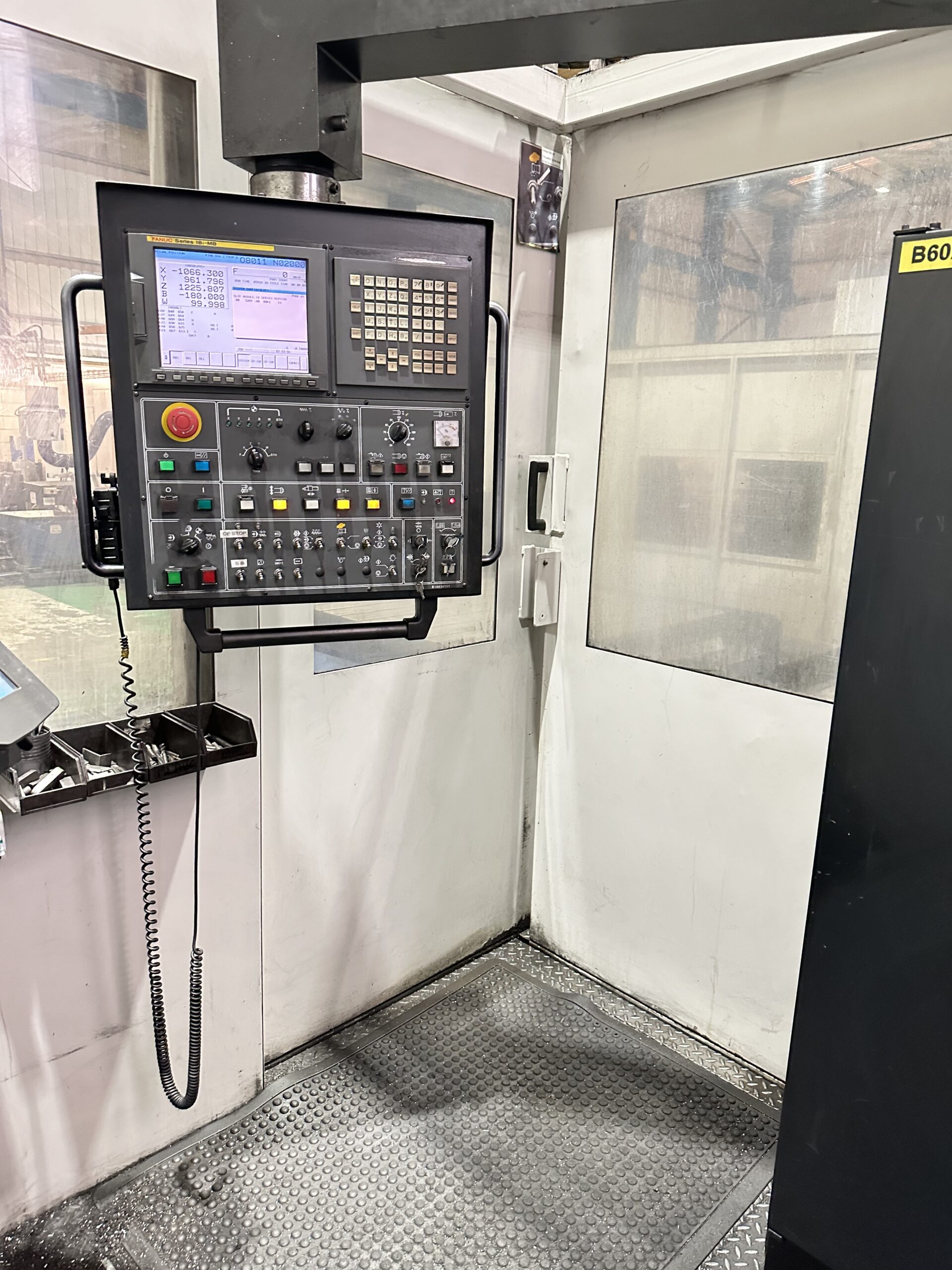 SOLD 2008 Doosan DB-130CX Table Type CNC Horizontal Boring Machine - Image 17