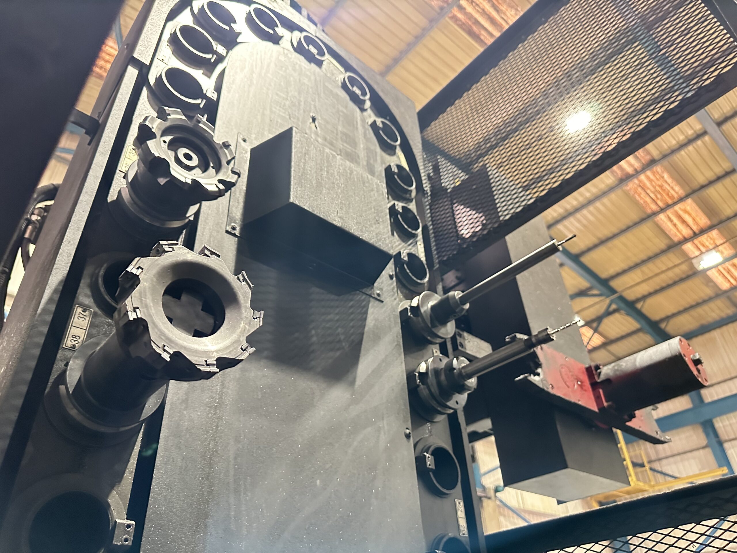 SOLD 2008 Doosan DB-130CX Table Type CNC Horizontal Boring Machine - Image 21