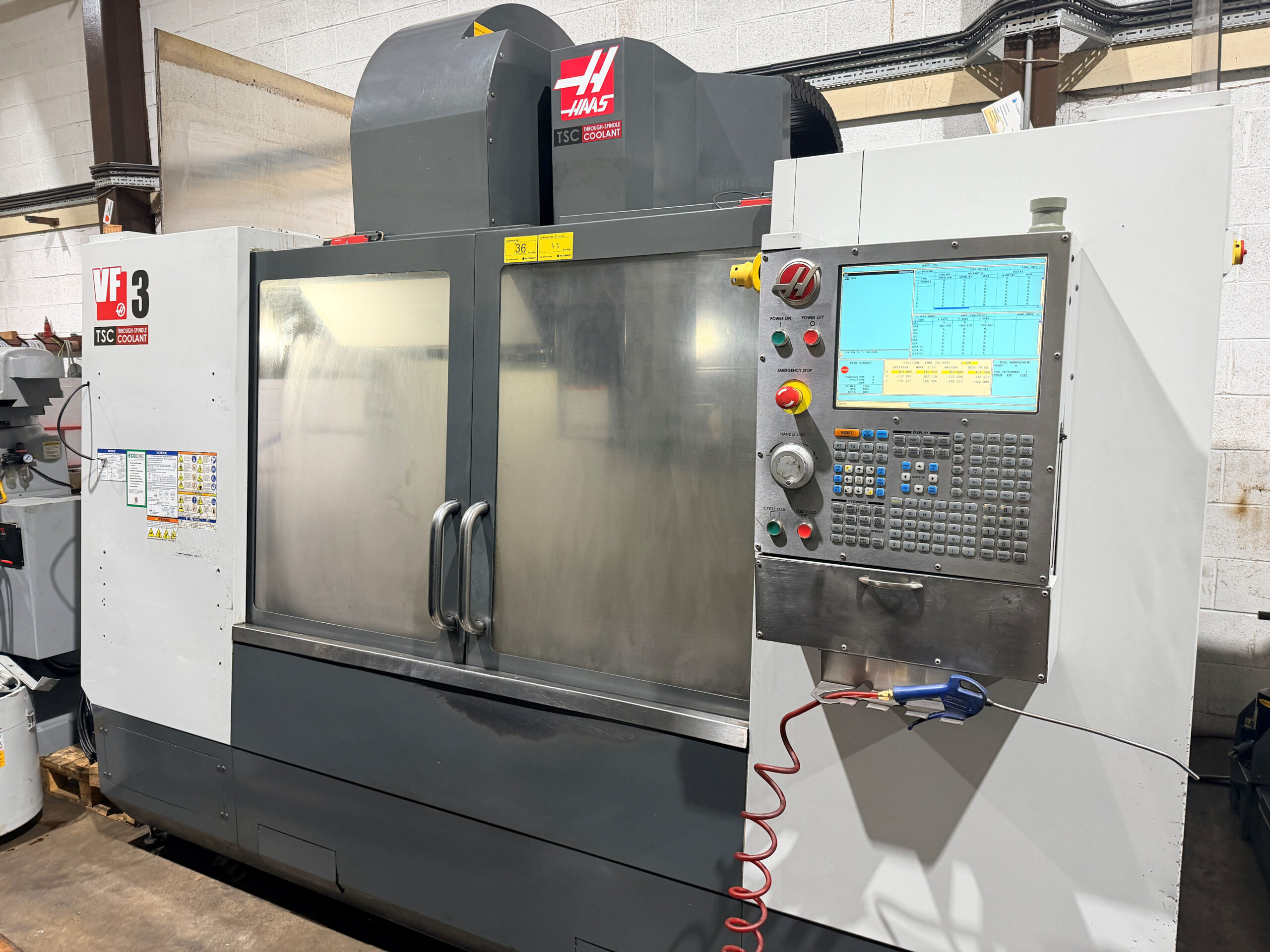2011 HAAS VF-3 Vertical Machining Centre - Image 2